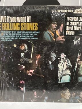 Rollings Stones Got Live If You Want It (1966) London PS 493 W/Shrink & Hype